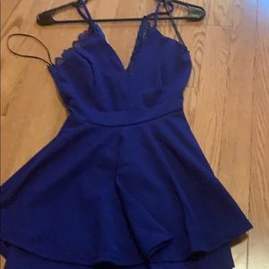 blue romper!